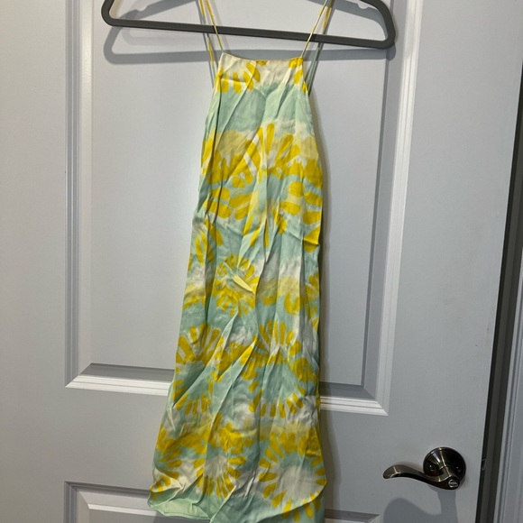 Zara Sun Pattern Mini Dress Size Medium - Picture 10 of 11
